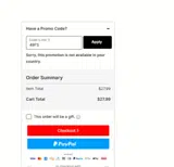 Chicago Cubs coupon verification screenshot