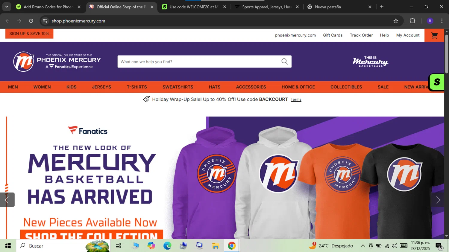 Chicago Fire promo code screenshot showing code CAPSCLUB2525 applied at Chicago Fire checkout page. Uploaded by SimplyCodes community member RAFV1111 on Dec 27, 2025