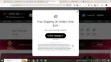 Chicagoland Speedway coupon verification screenshot