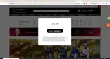 Chicagoland Speedway coupon verification screenshot