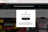 Chicagoland Speedway coupon verification screenshot
