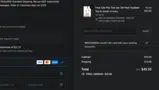 WELCOME20 coupon verification screenshot