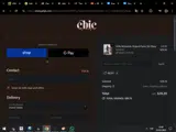 Chic by Ally B coupon verification screenshot