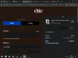 Chic by Ally B coupon verification screenshot