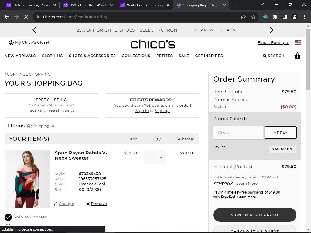 15 off Chico's Promo Codes September 2023 SimplyCodes