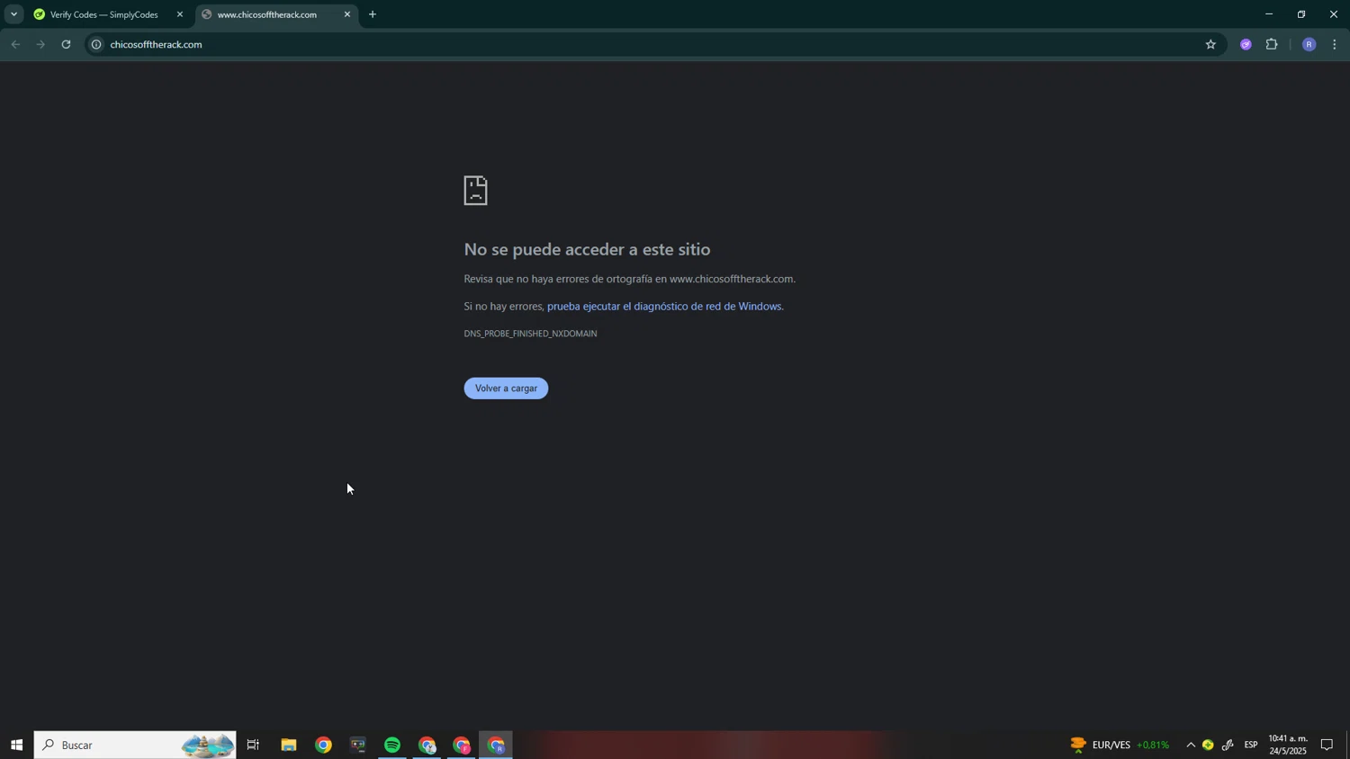 Chico's Off the Rack promo code screenshot showing code 26561 applied at Chico's Off the Rack checkout page. Uploaded by SimplyCodes community member SavvyTitan7306 on May 24, 2025