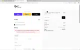 TCH coupon verification screenshot