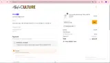 FORTHECULTURE coupon verification screenshot
