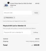 El Paso Chihuahuas coupon verification screenshot