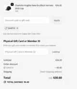 El Paso Chihuahuas coupon verification screenshot