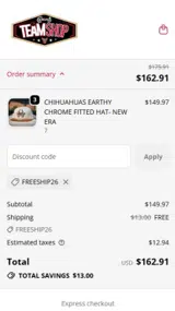 El Paso Chihuahuas coupon verification screenshot