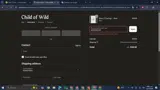 Child of Wild coupon verification screenshot