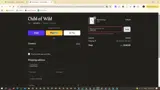 Child of Wild coupon verification screenshot