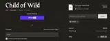 Child of Wild coupon verification screenshot