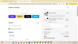 Children of Design coupon verification screenshot