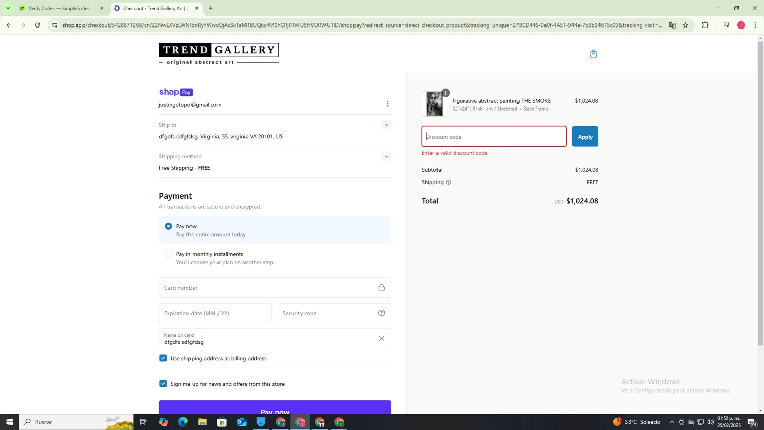 Childrensalon promo code screenshot showing code EXTRA15 applied at Childrensalon checkout page. Uploaded by SimplyCodes community member AVATIGRITO on Feb 25, 2025