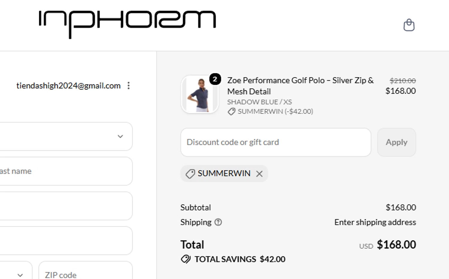 Verification screenshot for Free Shipping On (Storewide) (Minimum Order: $30) at The Children's Place at The Children's Place - 10d ago