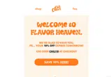 CHILI10 coupon verification screenshot