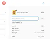 MOTHERSDAY coupon verification screenshot
