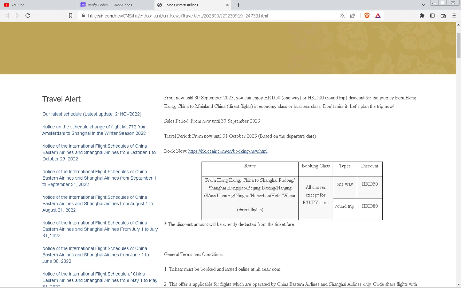 how to use China Eastern Airlines coupons