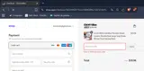 Clearance40 coupon verification screenshot