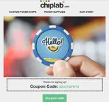 Chiplab coupon verification screenshot