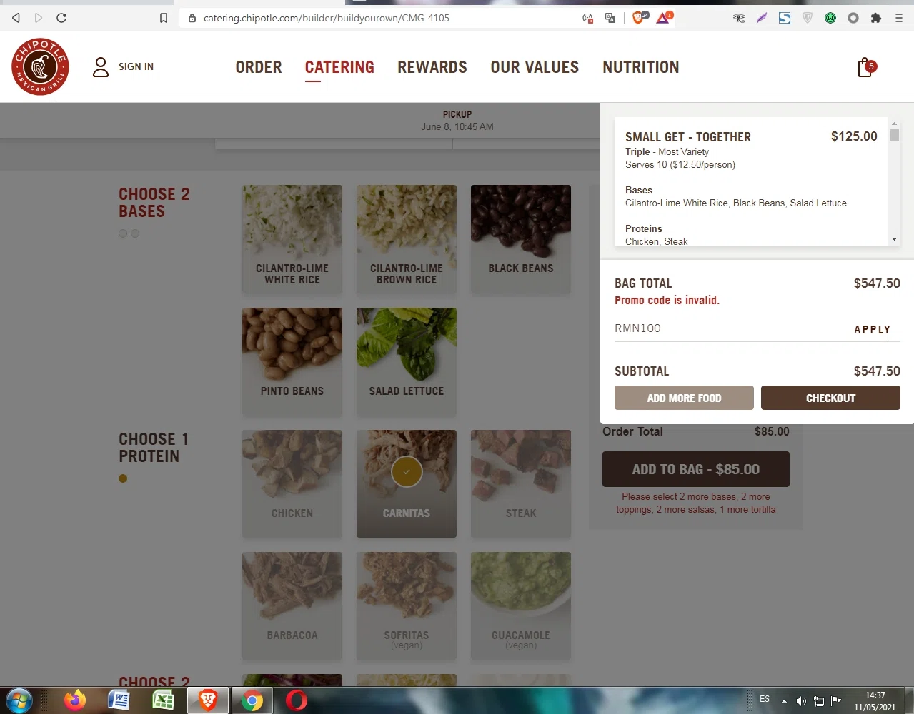 25 Off Chipotle Promo Codes Sep 2021 SimplyCodes