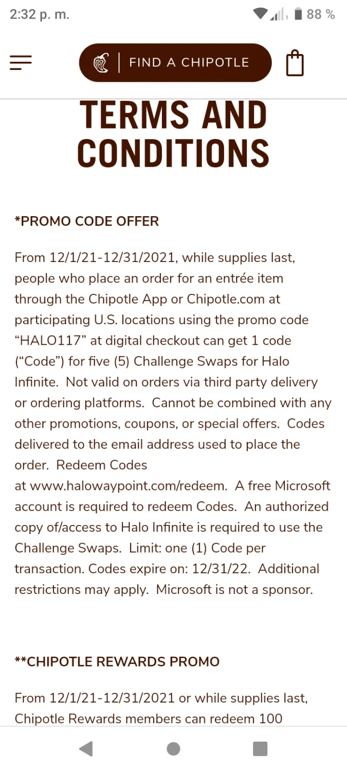 Chipotle Promo Codes Coupons in August 2024 SimplyCodes