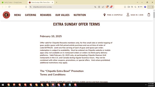 Chipotle Promo Codes (3 Verified) + Free Ship Apr 2025
