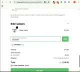 GROMMET coupon verification screenshot