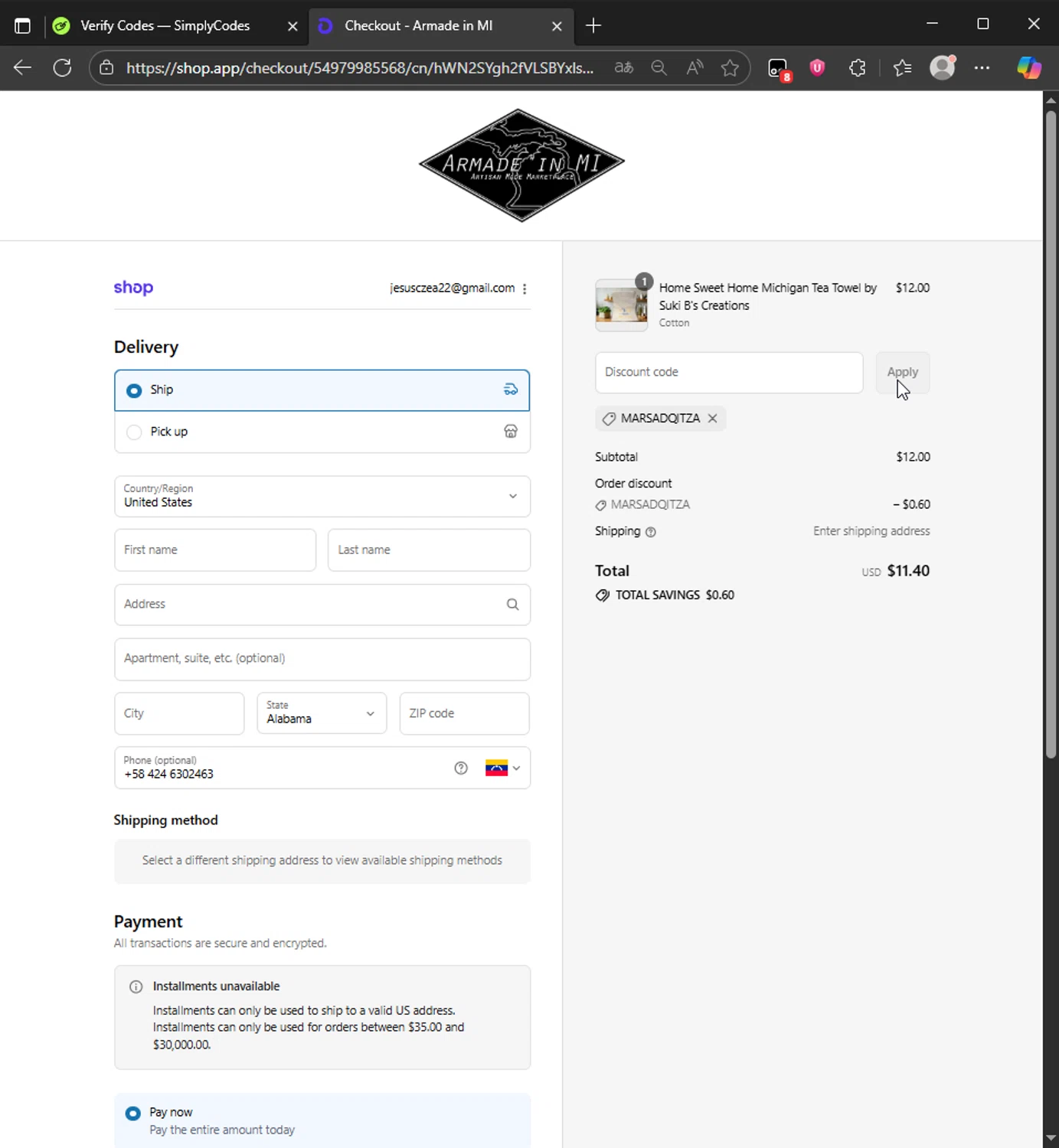 Chiquel discount code screenshot showing code LETSTALKWITHKIM applied at Chiquel checkout page. Uploaded by SimplyCodes community member DonutPunks on Sep 1, 2025