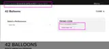 42DAYS coupon verification screenshot