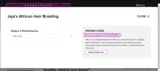 AUDIODESCRIBED coupon verification screenshot