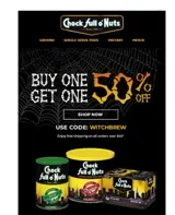 Chock Full o'Nuts coupon verification screenshot