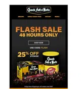 Chock Full o'Nuts coupon verification screenshot