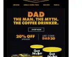 Chock Full o'Nuts coupon verification screenshot