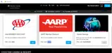 AARP coupon verification screenshot