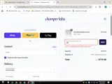 SIP coupon verification screenshot