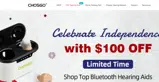 CHOSGONOW coupon verification screenshot