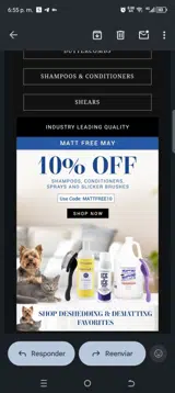 Mattfree10 coupon verification screenshot