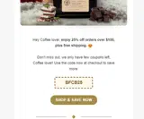 BFCB25 coupon verification screenshot