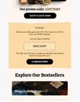 15pctoff coupon verification screenshot