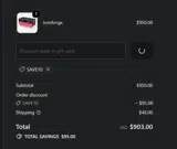SAVE10 coupon verification screenshot