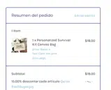 FRESHBUYENJOY coupon verification screenshot