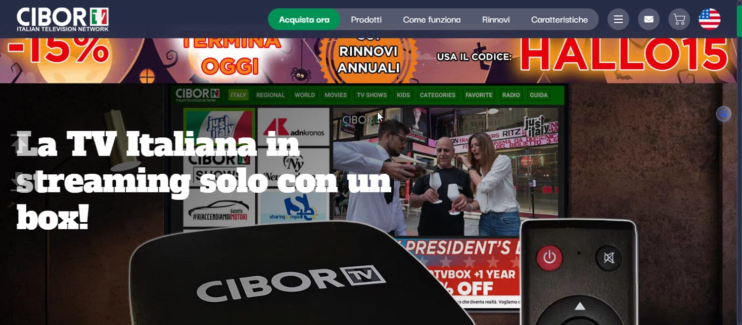 CIBORTV coupon code screenshot showing code hallo15 applied at CIBORTV checkout page. Uploaded by SimplyCodes community member 111111 on Nov 1, 2025