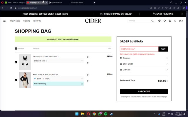 Cider Coupon Codes - 15% Off | December 2024