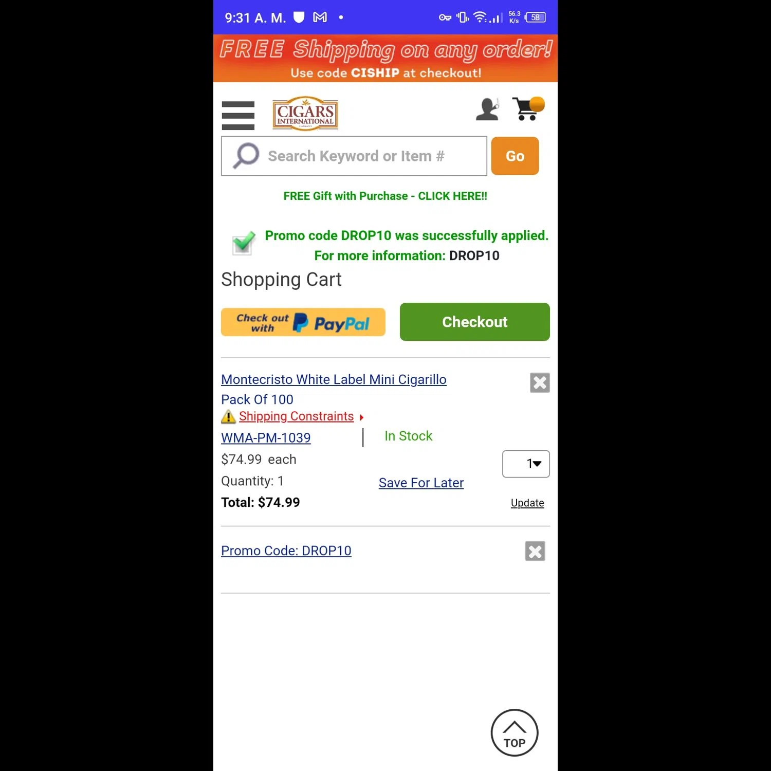 25 off Cigars International Promo Codes September 2023 SimplyCodes