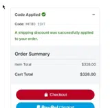 Cincinnati Reds coupon verification screenshot