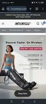 Dad20 coupon verification screenshot