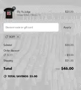 5off coupon verification screenshot